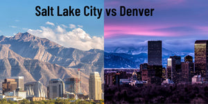 Salt Lake City Elevation vs Denver
