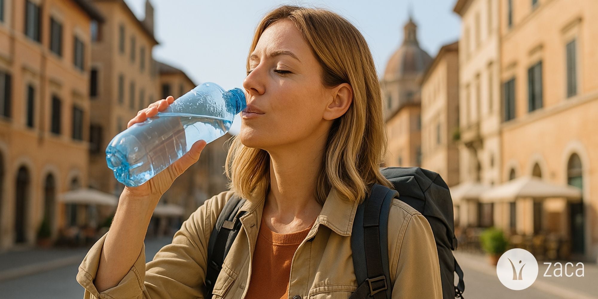 How to Stay Hydrated While Traveling - Zaca
