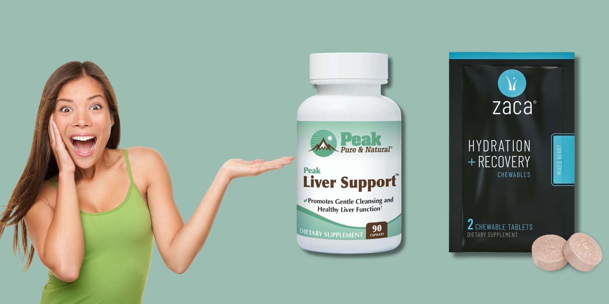 Peak Liver Support (vs Zaca) - Zaca