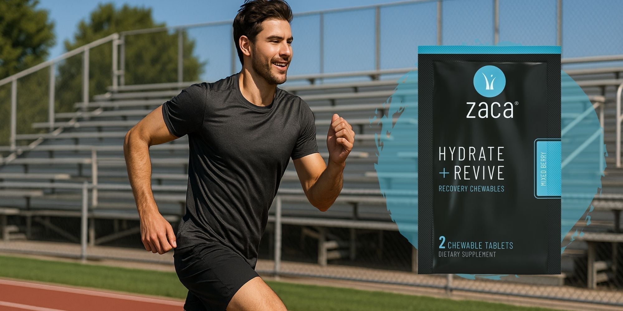 Zaca's Hydration Packets No Sugar: Hydrate Fast On-the-Go - Zaca